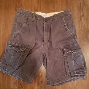 Abercrombie and Fitch Cargo shorts sz 34 EUC